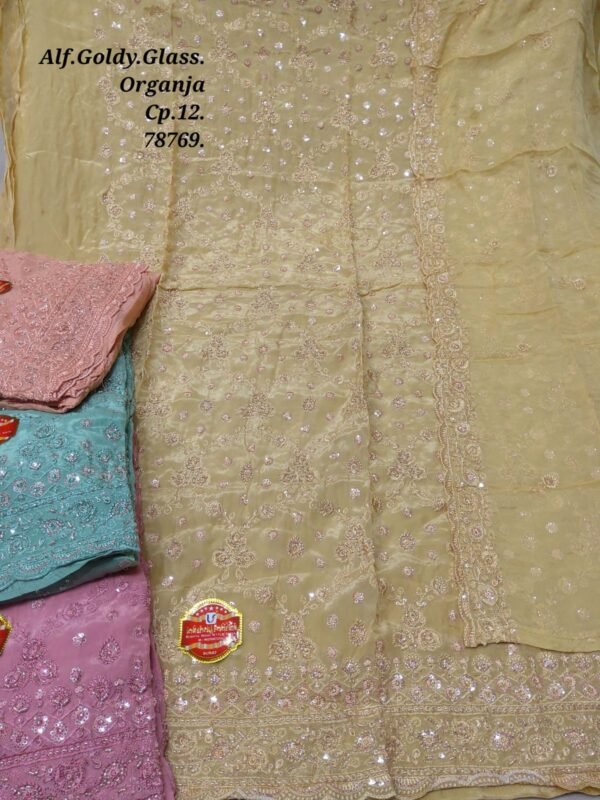 Alf Goldy Glass Organza