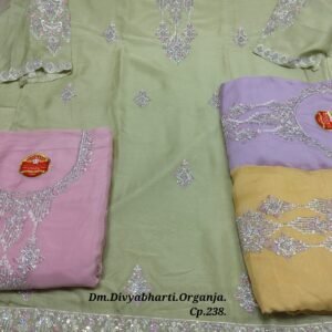 Dm Divyabharti Organza