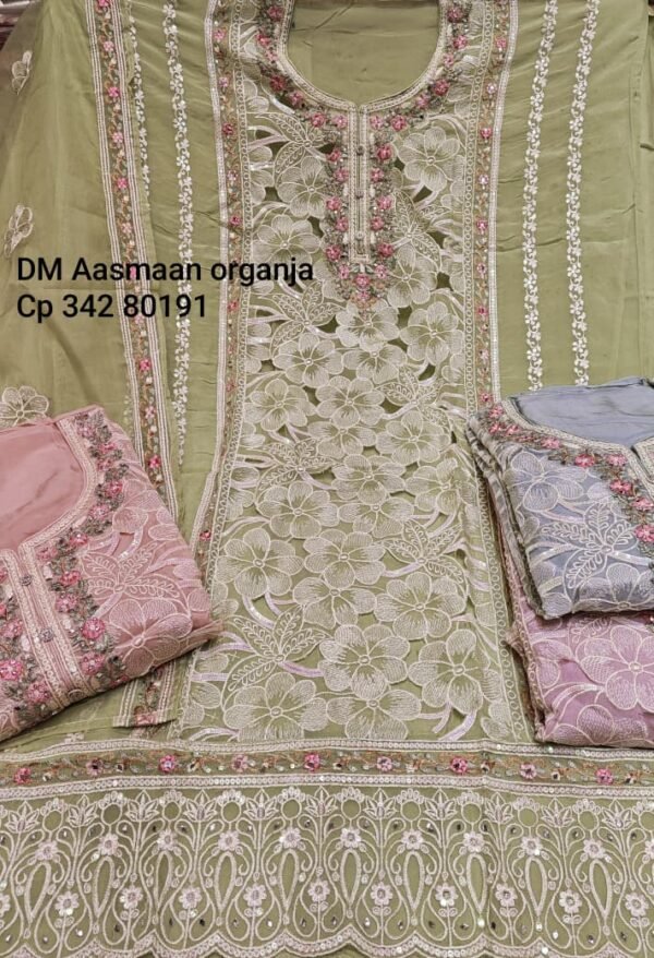 Dm Aasmaan Organza