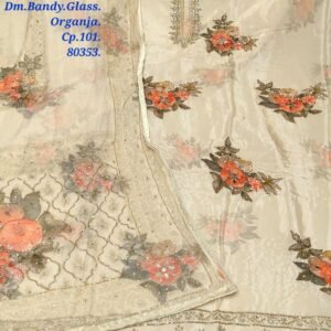 Dm Bandy Glass Organza