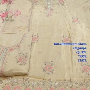 Dm Hindustan Glass Organza