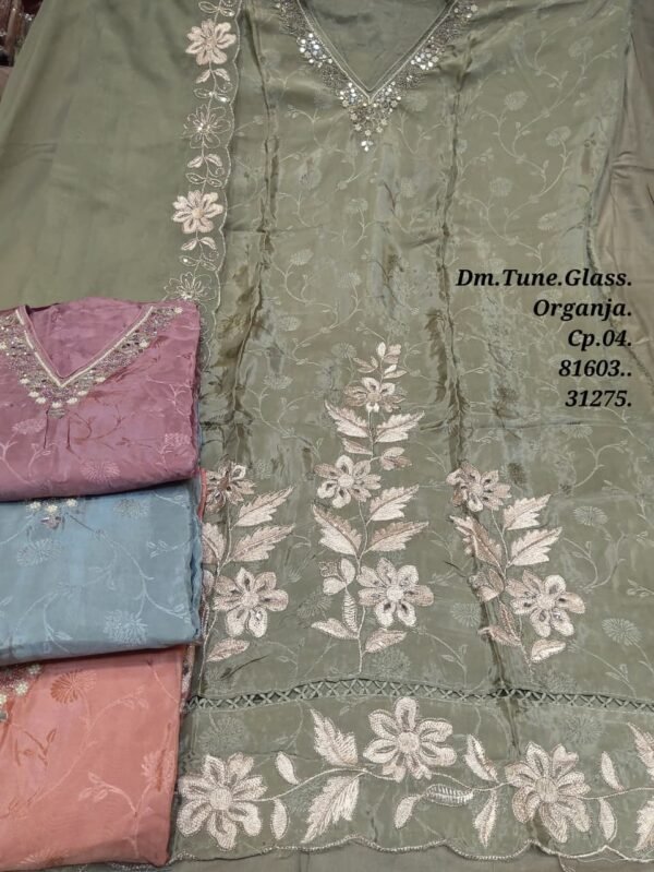 Dm Tune Glass Organza