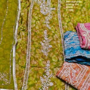 DM RAKUL GLASS PRINT CP-214