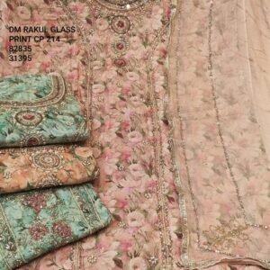 DM RAKUL GLASS PRINT CP-214 , 82835