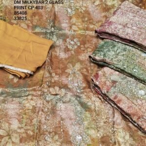 DM MILKYBAR 2 GLASS PRINT CP-403 , 85408