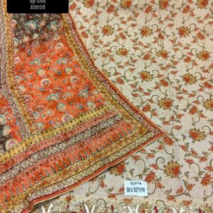 DM SARPANCH GLASS PRINT SOFIYA SILK BOTTOM CP-444, 32095